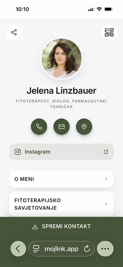 Primjer – Jelena Linzbauer
