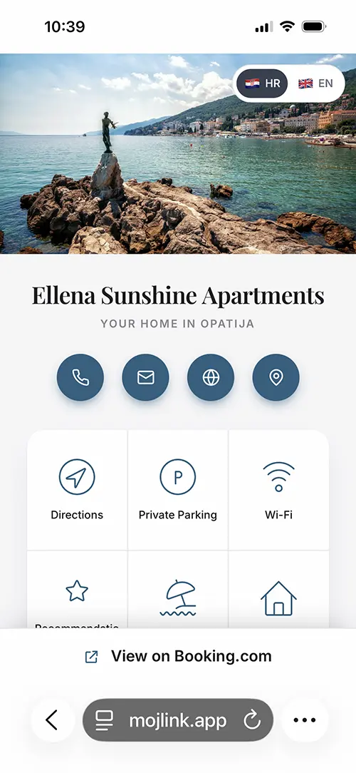 Example – Ellena Sunshine Apartments